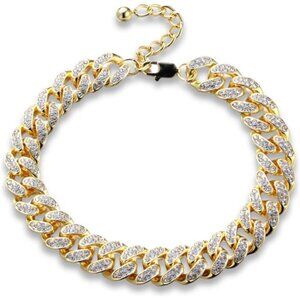 Gold Chain for Men - The Royal - Iced Out 14/20MM Gold Trendy